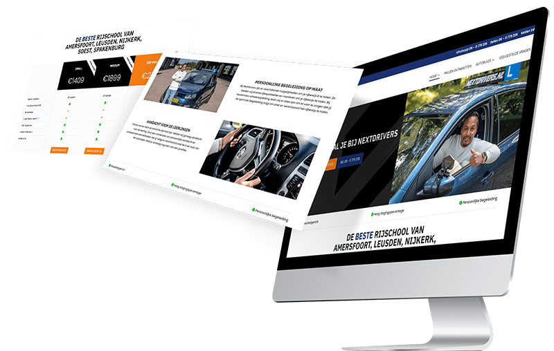 Rijschool website Rijschool website